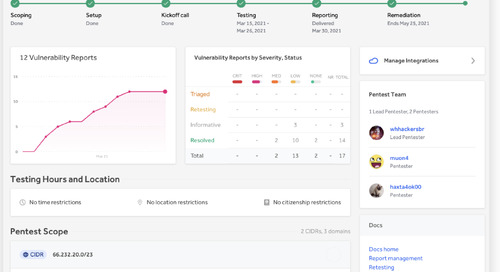 Use Hackerone’s Enhanced Pentest as a Service to Streamline Security Testing